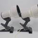 Pair of vintage clip-on spotlights