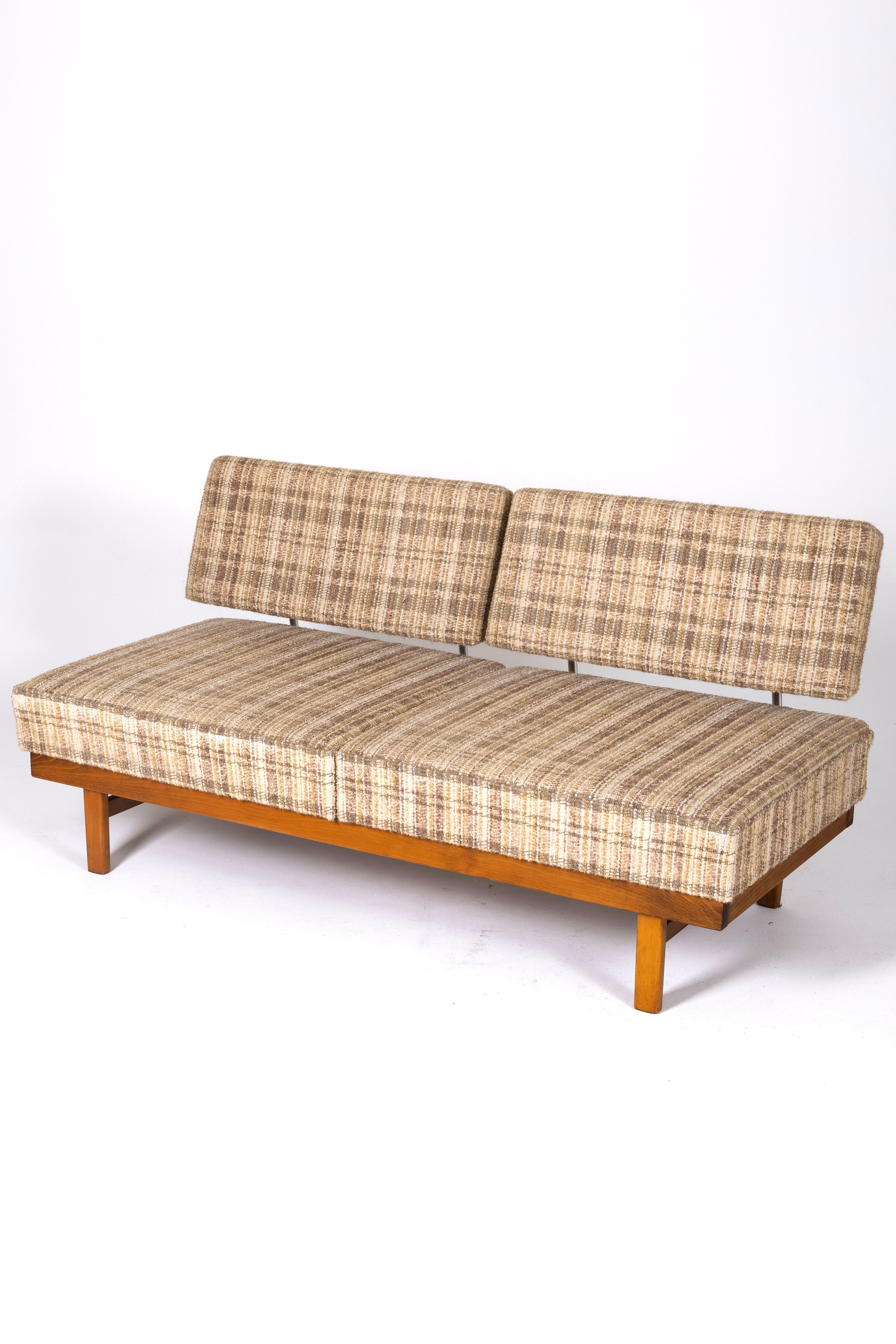 Day bed en bois Stella Walter pour Knoll, 1960s