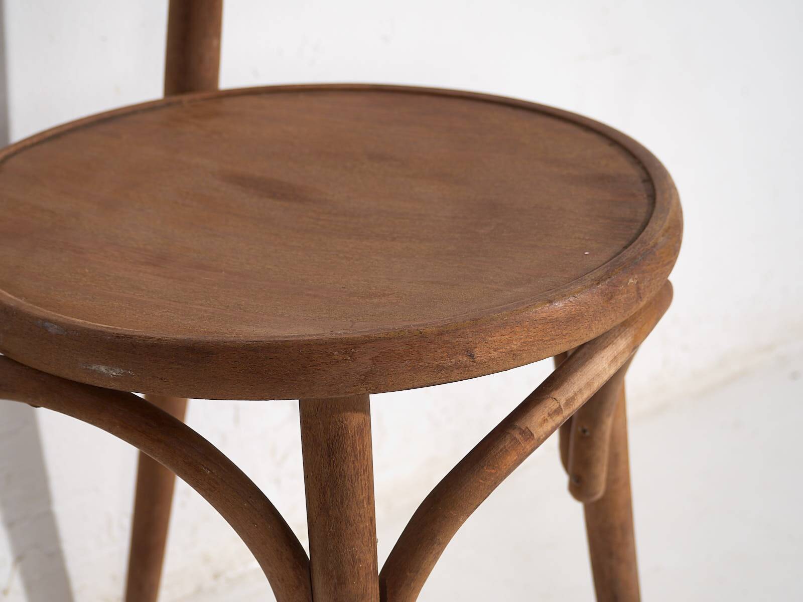 Set of antique Thonet chairs (circa 1920). Set of 4 pieces #3