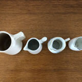 Lot de 4 cruches à lait en porcelaine Vintage