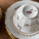 Limoges porcelain cups