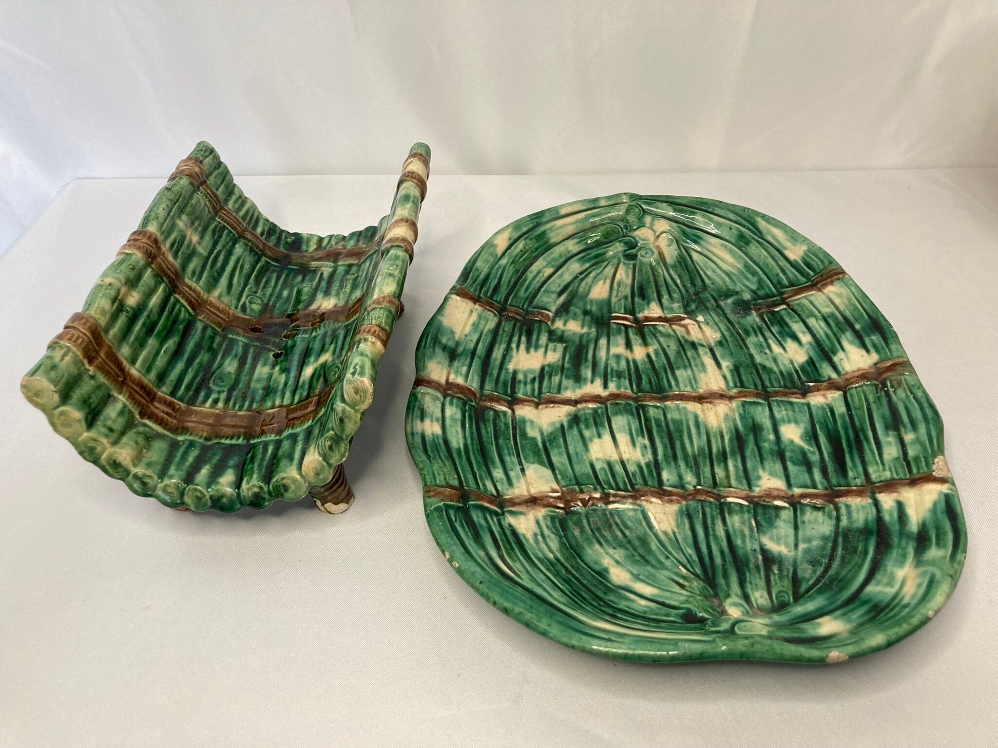 Old slurry lot asparagus cradle on its XXth dish