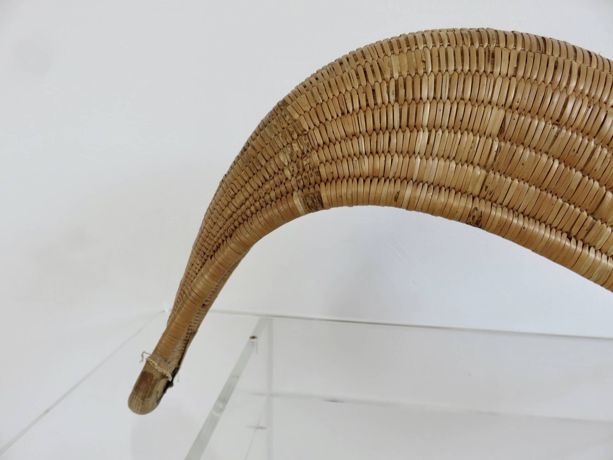 Old chistera, large glove, 62cm, Basque Country, cesta punta, jai alai
