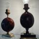 Duo of le dauphin lamp bases from the 70s and 80s