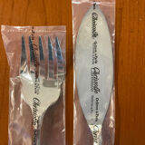 Christofle Vendome shell, fish cutlery and serving cutlery