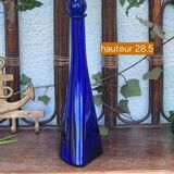 Blue carafe bottle