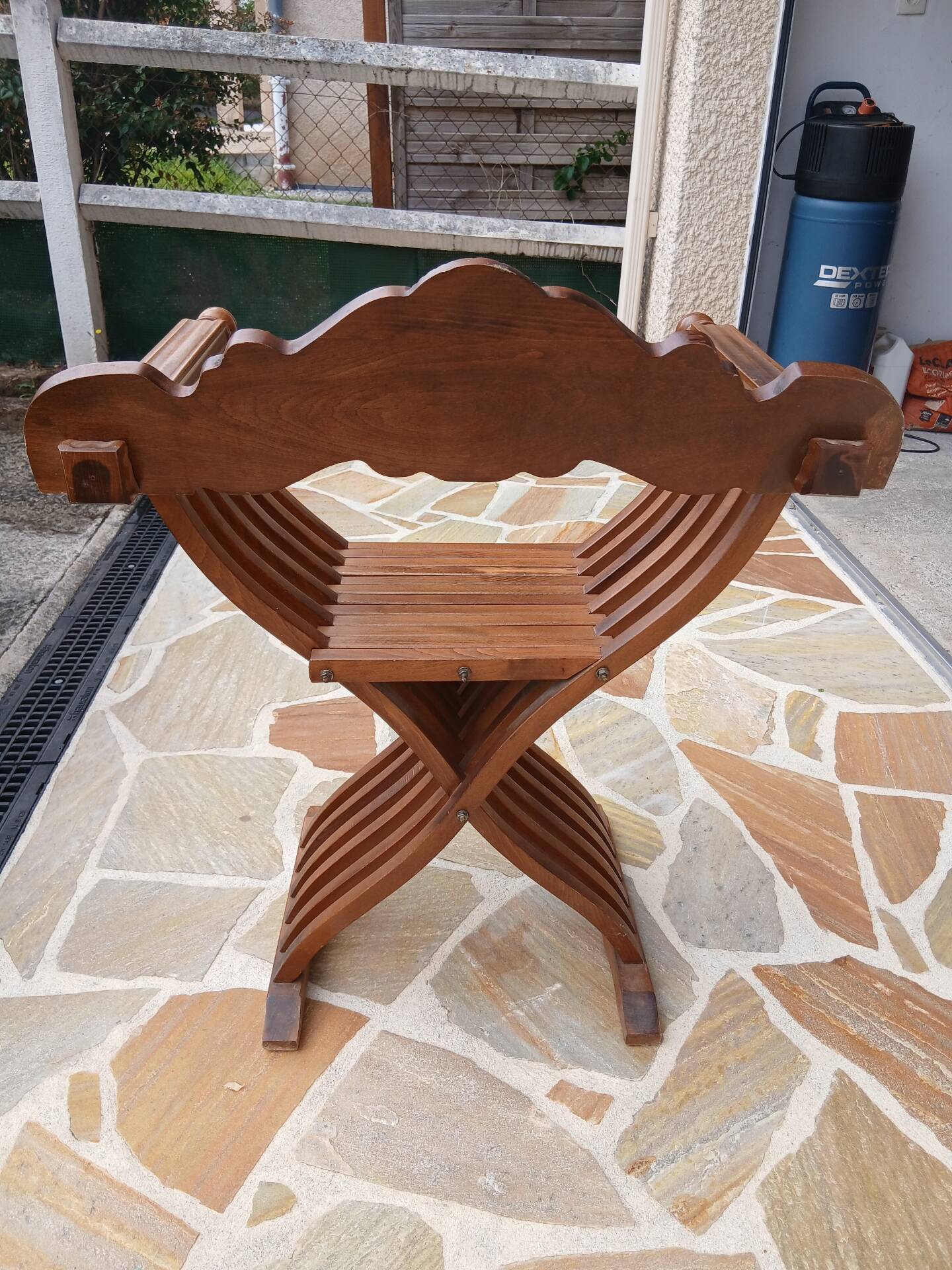 Fauteuil Dagobert pliable