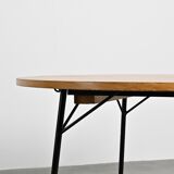 Model 302 table in ash by Alain Richard, 1954, T.V. Furniture.