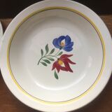 Lot of tableware Digoin Sarreguemines model Dunkirk