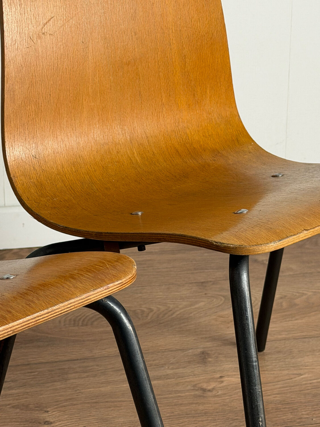 Pair of “Papyrus” chairs attributed to Pierre Guariche, France 1950