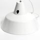 Two 50s metal enamel ceiling lamps by Axel Wedel Madsen for Louis Poulsen