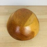 Solid wood fruit bowl, salad bowl
