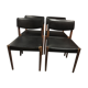 Set of 4 chairs Scandinavian teak