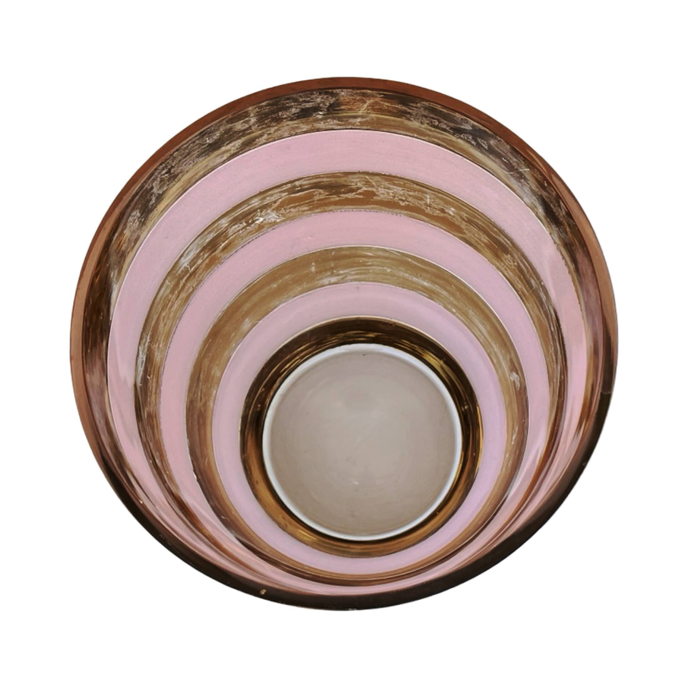 Large gilded vase, Czech Republic, Czechoslovakia, 1980s.