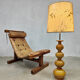 Vintage ceramic 'Bubble' floor lamp Kaiser Leuchten Kaiser Idell 'Nature'