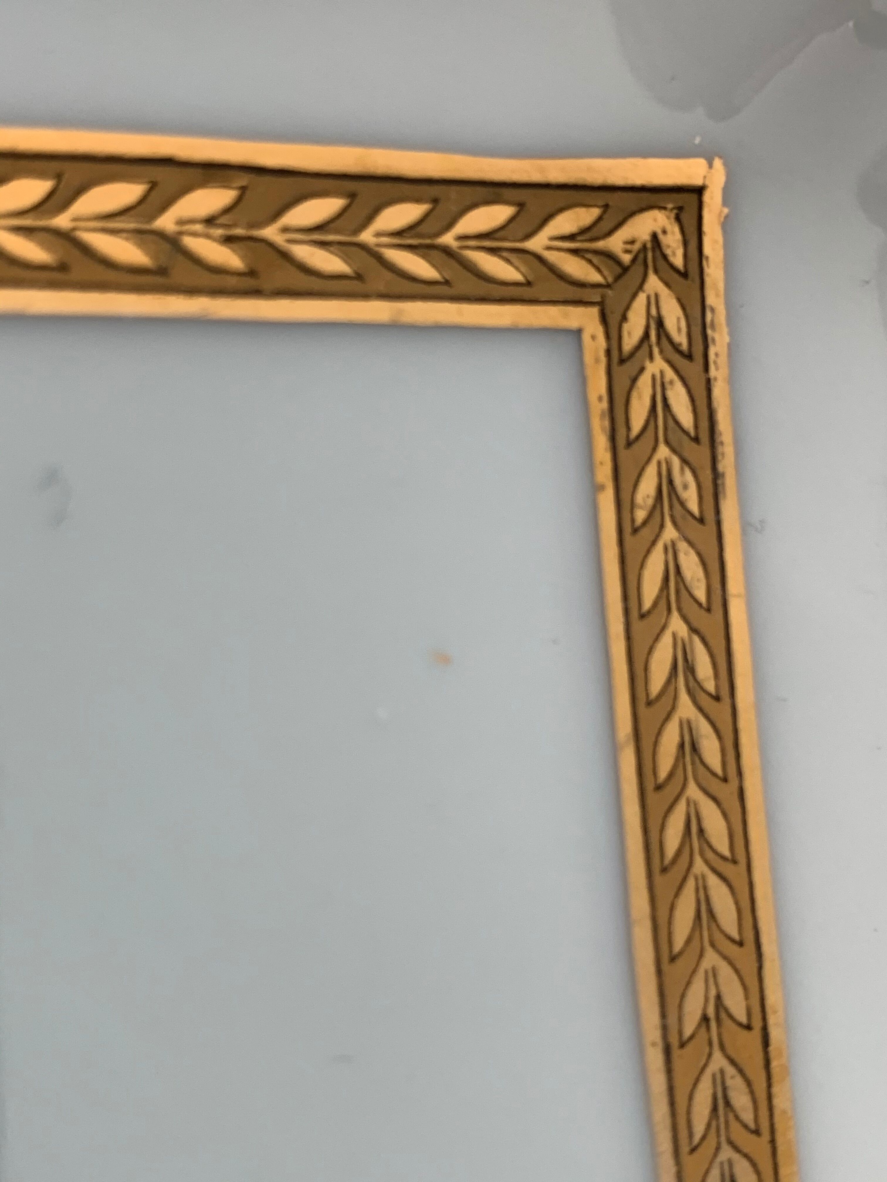 Ancient Royal Factory of Limoges Gold Porcelain Cake