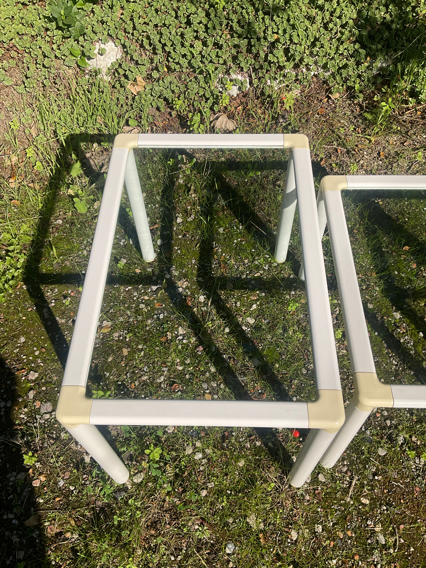 Set of 3 nesting tables from the 1970s.