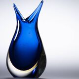 Vase Murano Sommerso vintage italie