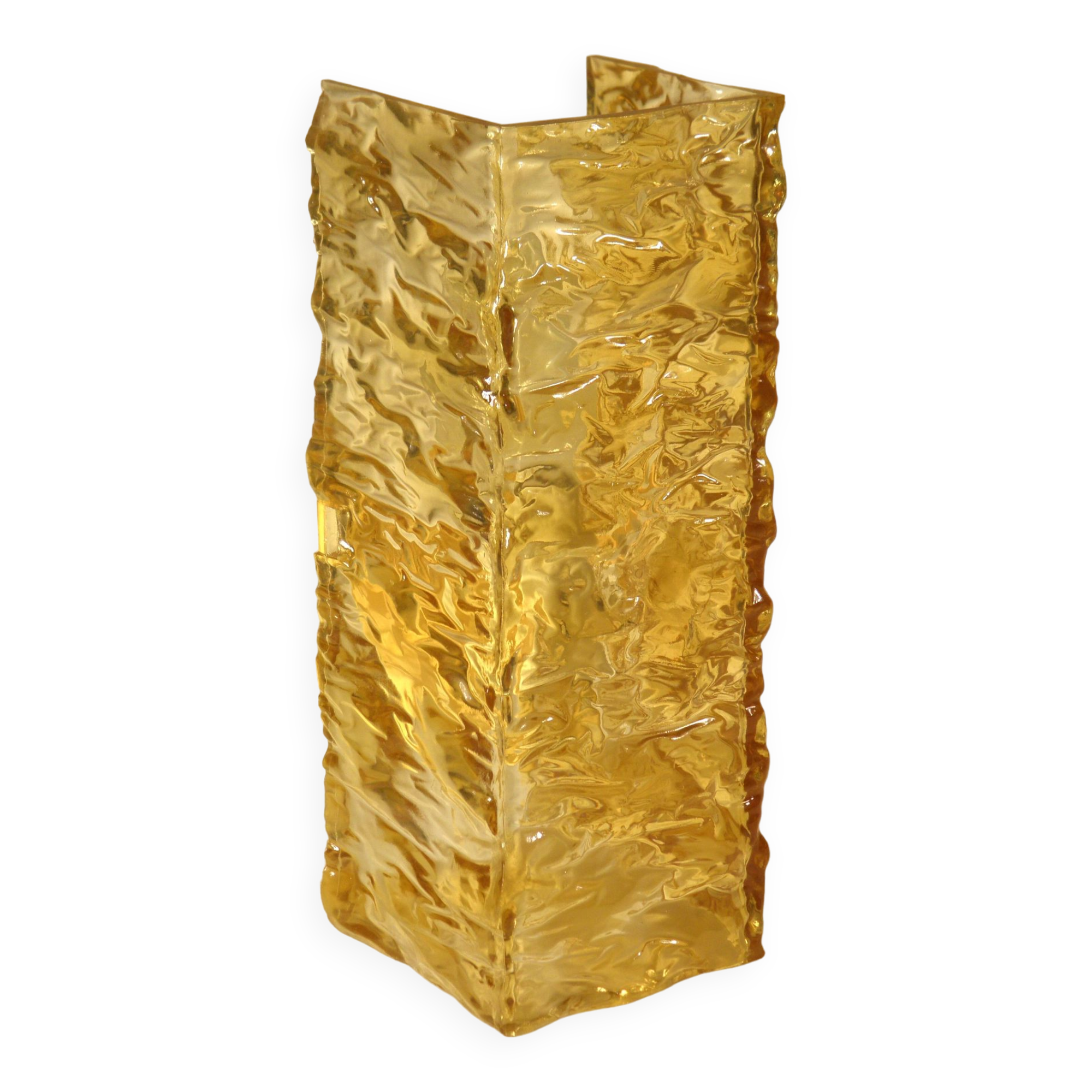 70s resin wall light