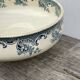 Ceramic iron earth salad bowl Moulin des loups