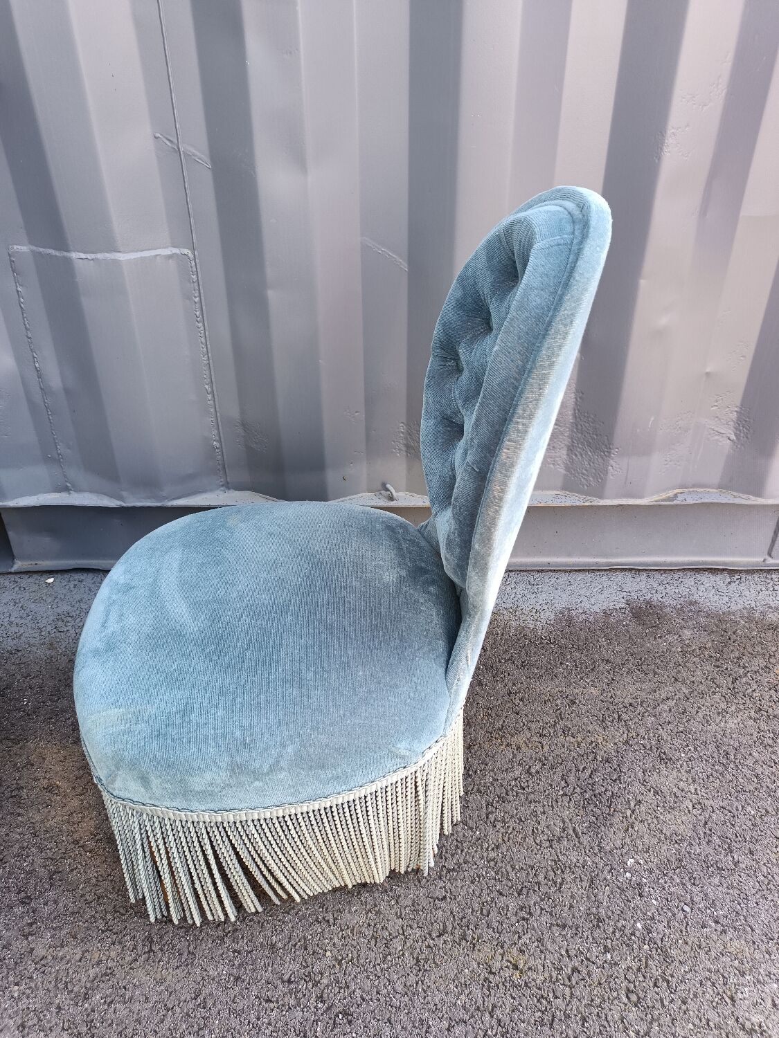 Paire de chauffeuses fauteuils anciens