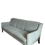 complete living room (sofa and two armchairs) vintage Stouby Danish wool