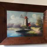 Mill painting Netherlands