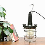 Black bakelite hand lamp