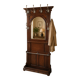 Old coat rack wardrobe