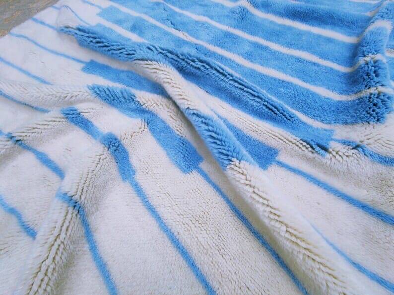 Handmade Beni Ouraine rug, size 100 x 200 cm