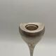 ABSA Danish Modernist Tulip Candle Holder in Silver Metal
