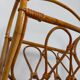 Vintage rattan magazine holder