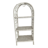 Peacok Rattan Shelf