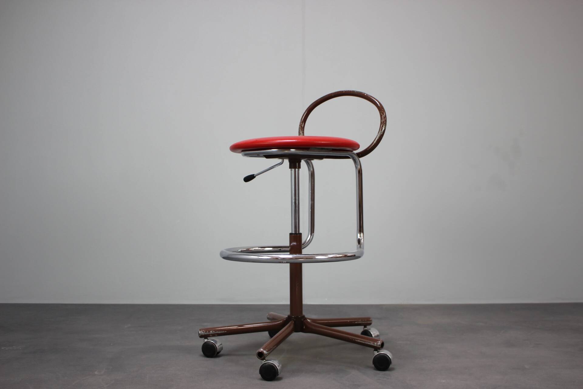 Mid-century Adjustable Industrial Workshop Chair by Kovona, 1980s, czsk