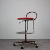 Mid-century Adjustable Industrial Workshop Chair by Kovona, 1980s, czsk