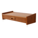 Wall shelf, Scandinavian teak wall bedside table, 1960