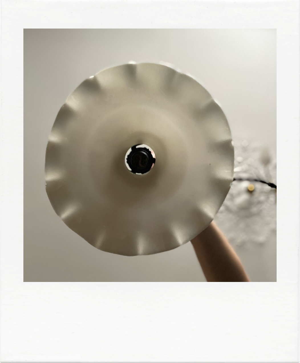 Porcelain pendant lamp