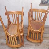 Série de 4 chaises bistrot Luterma
