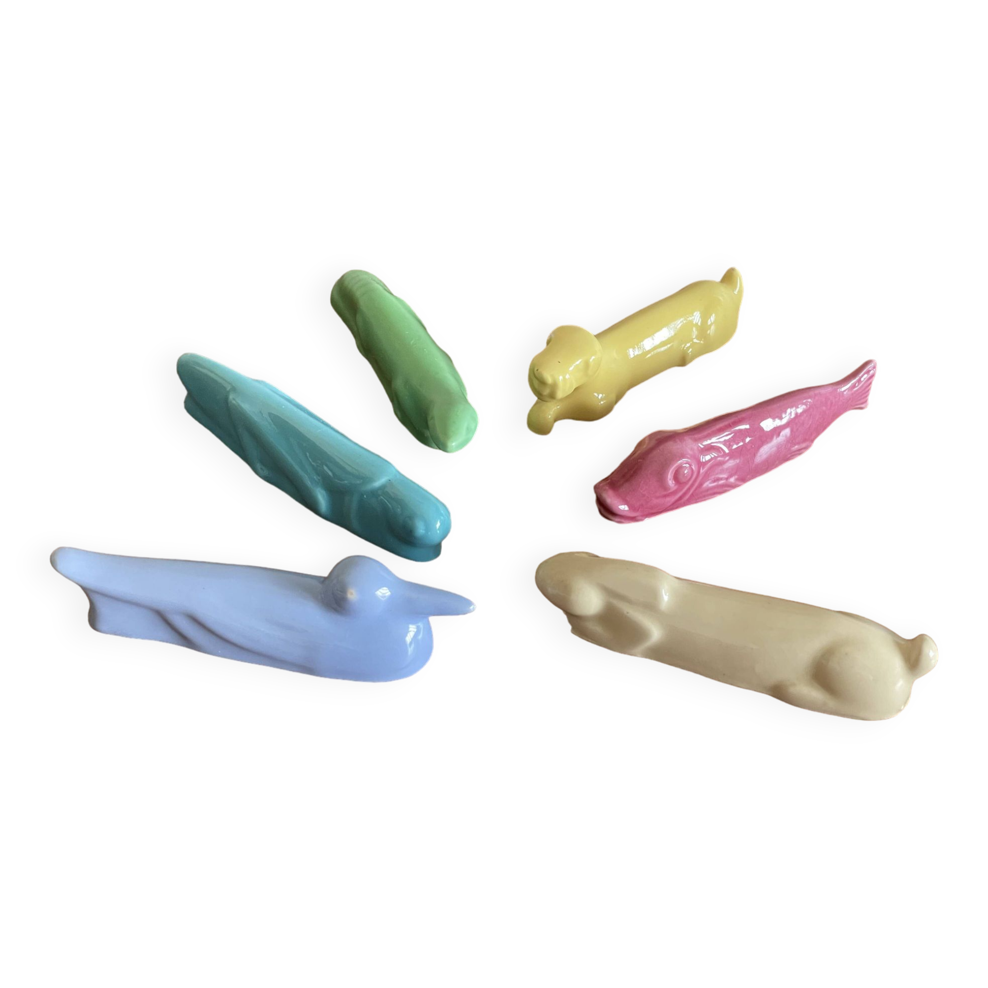 6 animal cutlery doors