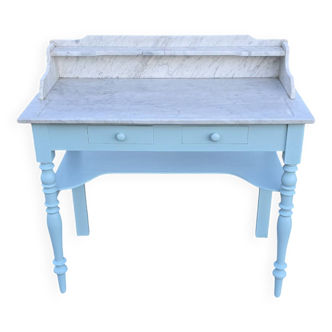 Marble top dressing table old white marble top dressing table