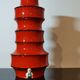 Vase XL west germany 267-48 glossy red ceramic