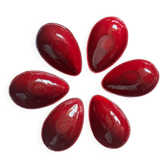 Charolles earthenware ramekins from the 1970s.