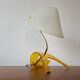 Lampe de table mid-century rare conçue par Apolinary Galecki, Allemagne, années 1960.