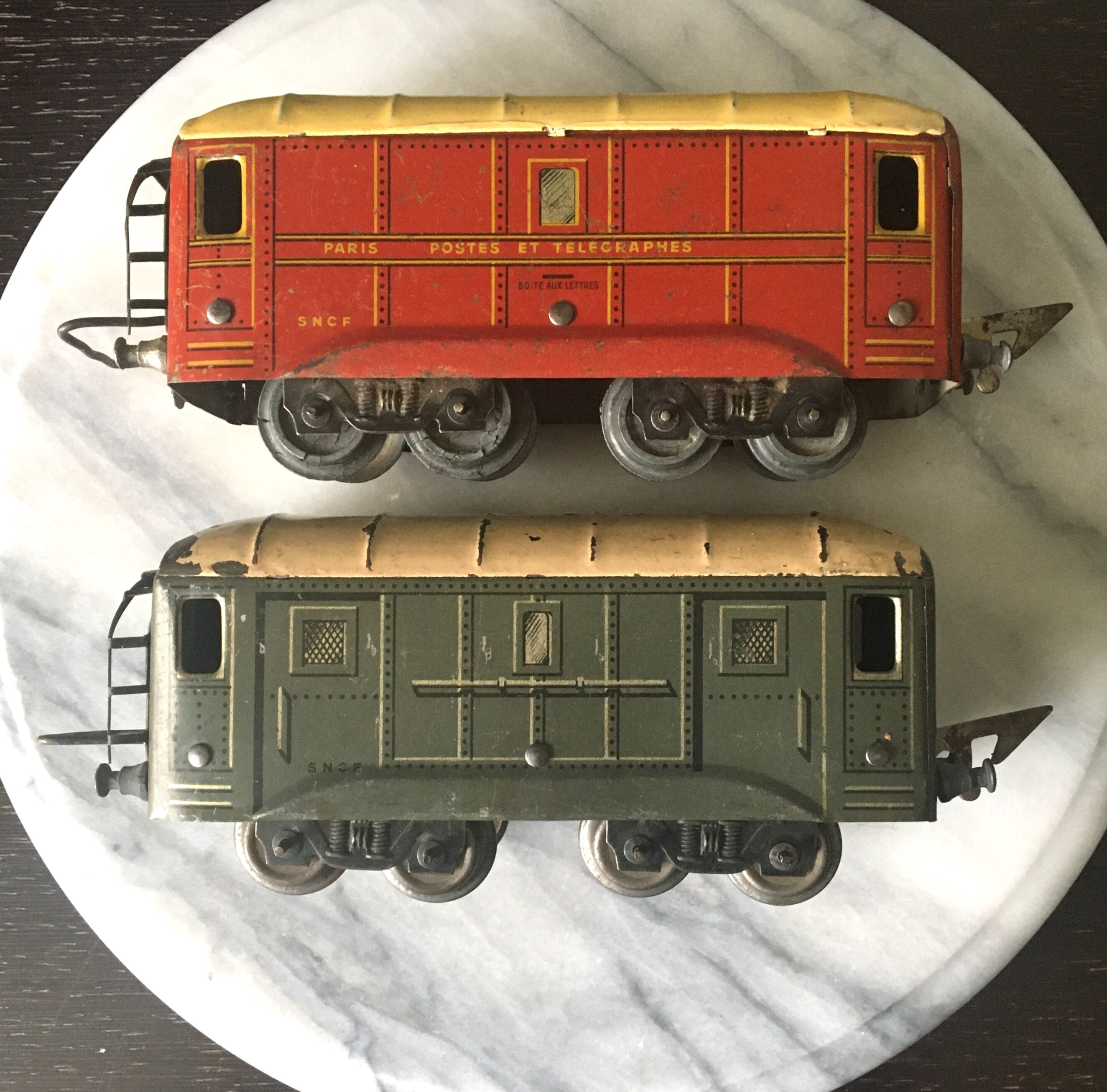 JEP SNCF Pullman - wagon ancien en tôle lithographiée France