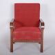 Set of Art Deco Walnut Armchairs, 1930s