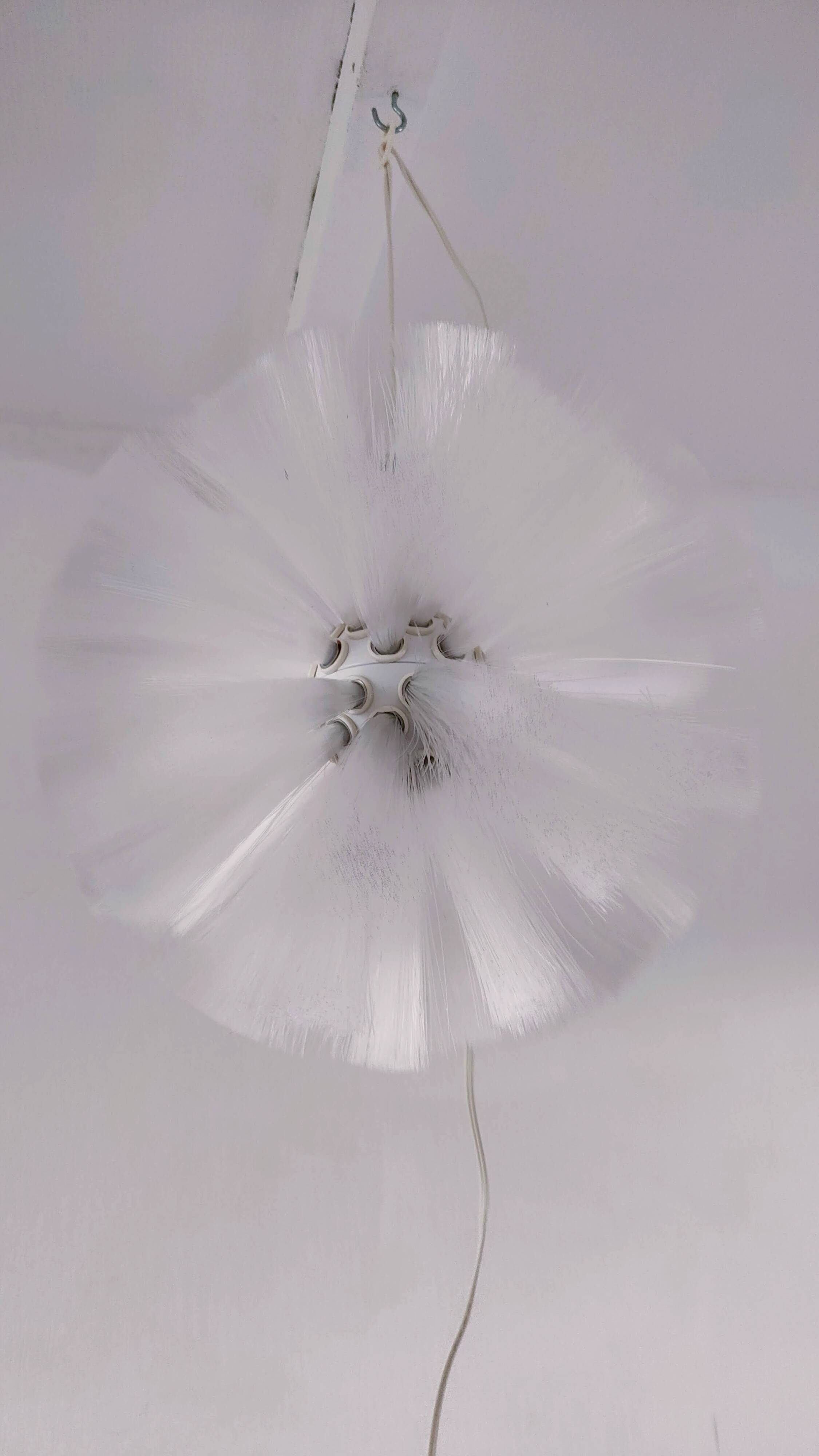 Vintage Kallt fiber optic pendant light