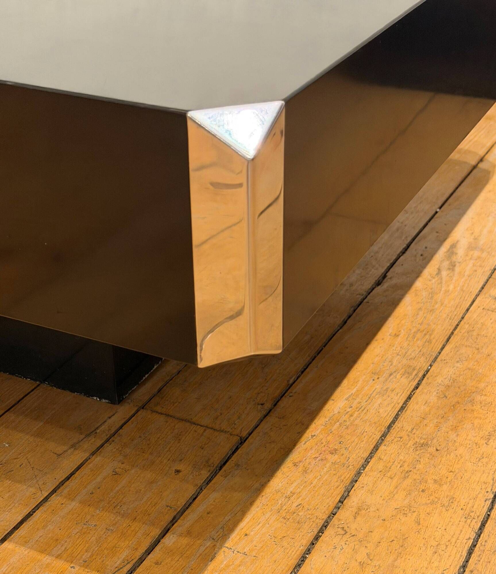 Low coffee table willy rizzo black