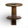 Circular side table from the 1930s in the style of Jules LELEU.