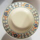 Set of 6 hollow plates Badonvillers chavillé vintage