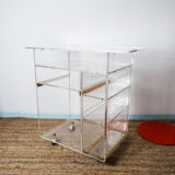 Plexiglas furniture of 'invisible de marais'